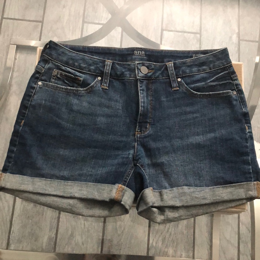 a.n.a denim shorts.